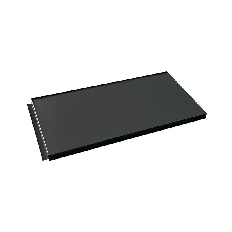 Piastrelle metalliche piane